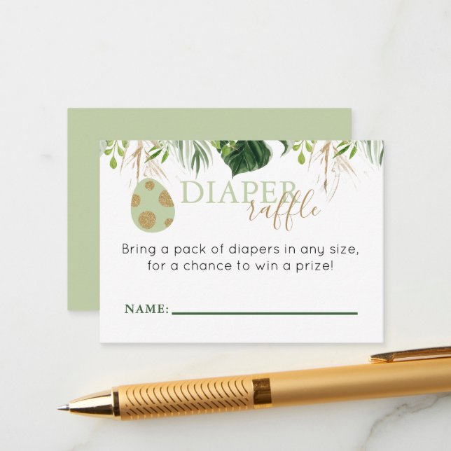 Carte D'accompagnement Cute Brontosaurus Dinosaure Dinosaure Déchets Raff (Devant/Arrière en situation)