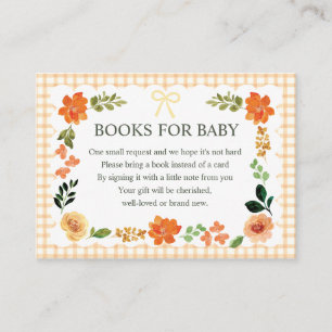 Carte d'accompagnement de baby shower 012 Copper G