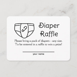 Carte d'accompagnement de billet de tombola de cou