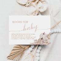 Demande de Baby shower de Citrouille Boho