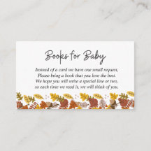 Demande de Baby shower de livres de hérisson d'aut