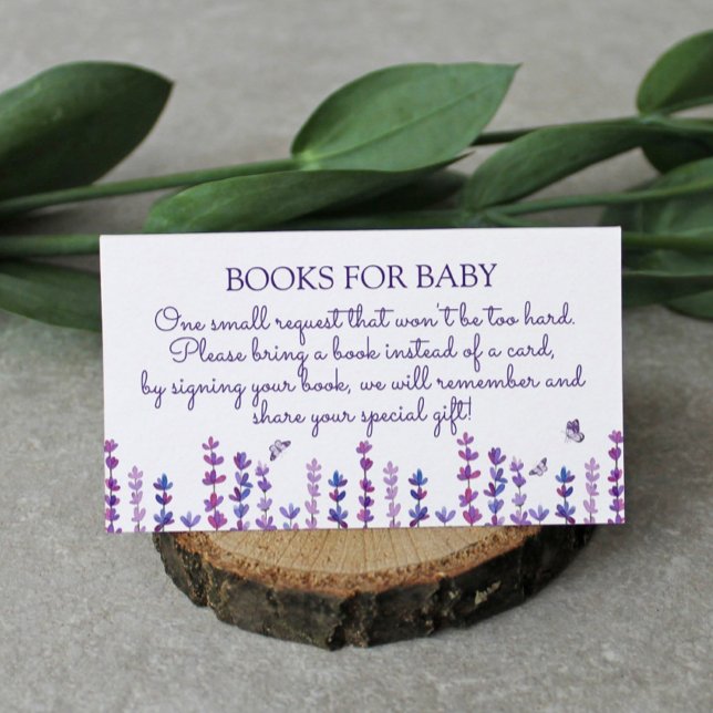 Carte D'accompagnement Demande de carnet d'aquarelles pour lavande et pap (Créateur téléchargé)