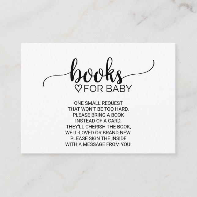 Carte D'accompagnement Demande de livre de calligraphie Kraft Rustique In (Devant)