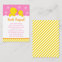 Demande de livre en caoutchouc Ducky Jaune et Rose