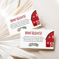 Demande de livre pour Baby Shower Ferme de la Gran