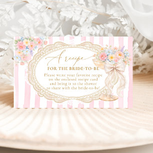 Carte D'accompagnement Demande de recette de Petals Prosecco pour la fête