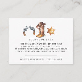 Carte D'accompagnement Demande de réservation | Cowboy