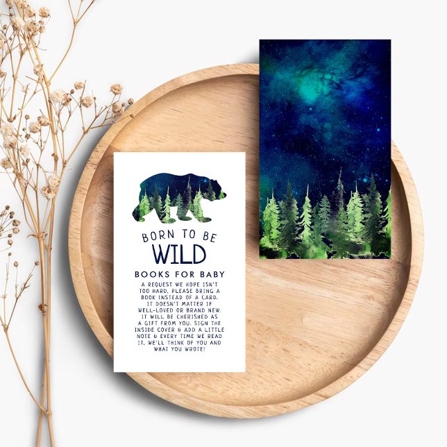 Carte D'accompagnement Demande de réservation de Baby shower de naissance (Créateur téléchargé)