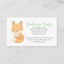 Demande de réservation de Baby shower Fox