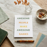 Des Personnes Formidables Font Des Bébés Formidabl
