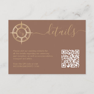 Carte D'accompagnement Description du code QR du port de destination