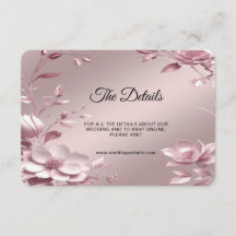 Détail de cadre floral rose délicat