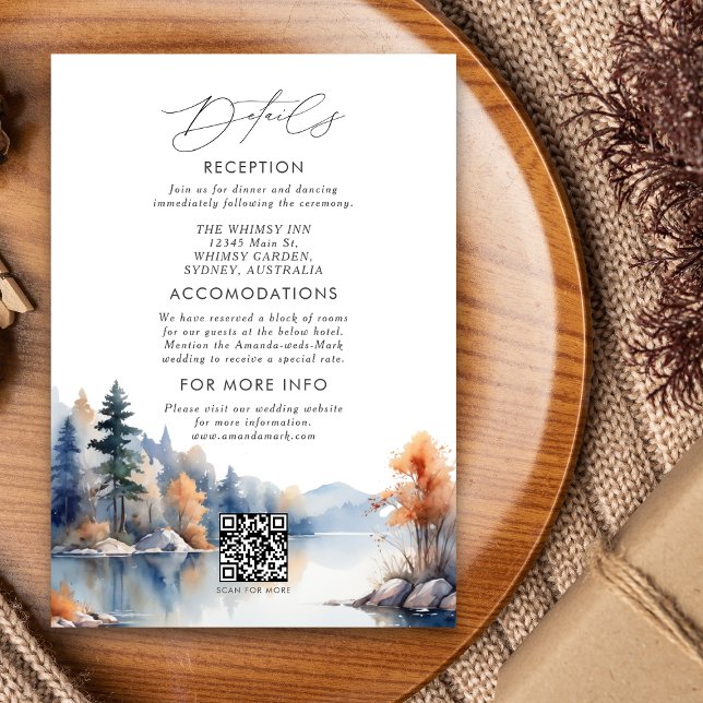 Carte D'accompagnement Détail d'invitation de mariage de l'avent avec des (Créateur téléchargé)