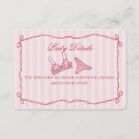 Détails de douche de lingerie à coeurs roses et ro