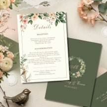 Détails de mariage à monogramme Romance botanique