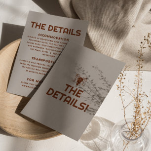 Carte D'accompagnement Détails de mariage crâne de taureau gras rétro occ