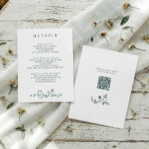 Détails de mariage émeraude floraux vintage frança