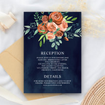 Détails de mariage marine floraux en terre cuite R