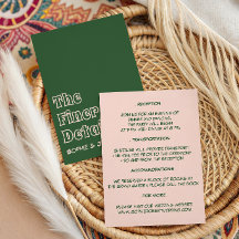Détails de mariage rose poudré élégants