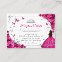 Détails de réception Quincenarea Rose Fuchsia Arge