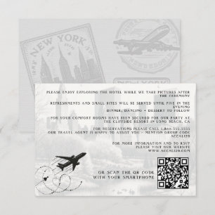 Carte D'accompagnement Détails du passeport de New York City