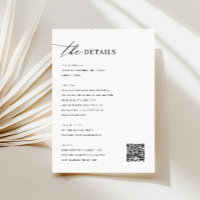 Détails minimalistes de Mariage moderne