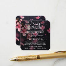 Détails personnalisés de cerisiers en fleurs