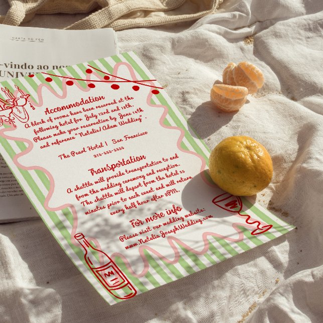 Carte D'accompagnement Détails sur l'amusant Mariage original peint à la  (Créateur téléchargé)