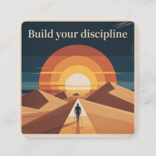 Carte D'accompagnement Développez Votre Discipline