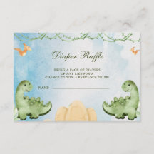 Dinosaure Hatching Bientôt Baby shower Diapper Raf