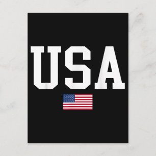 Carte D'accompagnement Drapeau Américain Patriotique USA Pour Hommes Femm