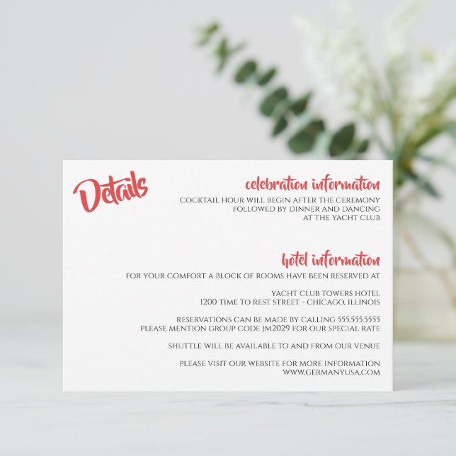 Carte D'accompagnement Drapeaux cardiaques français-américains (Debout devant)