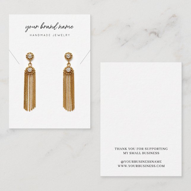 Carte D'accompagnement Écran d'oreille noir gris blanc (Créateur téléchargé)