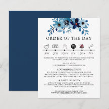 élégant bouquet de fleurs aquarelles bleu poussiér