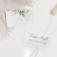 Elégant Eucalyptus Verdure Déchets Raffle