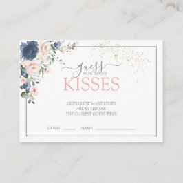 Carte D'accompagnement Elégant rose aquarelle Fête des mariées florale Je