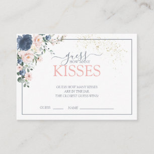 Carte D'accompagnement Elégant rose aquarelle Fête des mariées florale Je