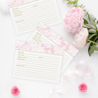 Elégant rose or Floral Peony Mariage Recette