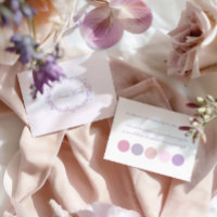 Élégante palette de couleurs violet rose Vintage