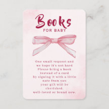 Carte d'accompagnement élégante pour Baby Shower r