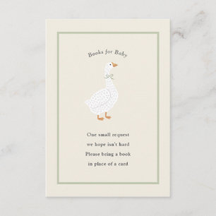 Carte D'accompagnement Encl de livre de contes classique Mother Goose Vin