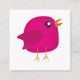 Carte D'accompagnement Enfants mignonette birdy