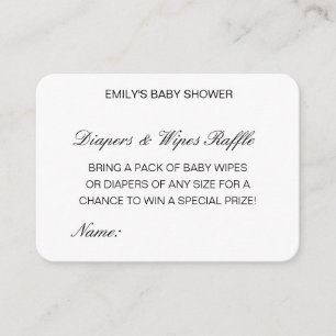 Carte D'accompagnement Ensembles de Baby showers à gaufre modifiables