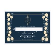 Epée & Bouclier Imaginaire médiéval Mariage RSVP B