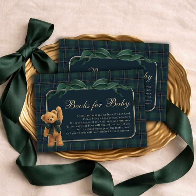 Carte D'accompagnement Equestrian Polo Teddy Bear Books for Baby Boy (Créateur téléchargé)