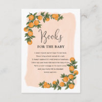 Eté Citrus Orange Greenery Livres pour bébé