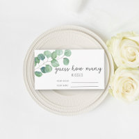 Eucalyptus - Devinez combien de baisers jeu de nup