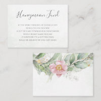 Eucalyptus Fonds vert rose floral Lune de miel