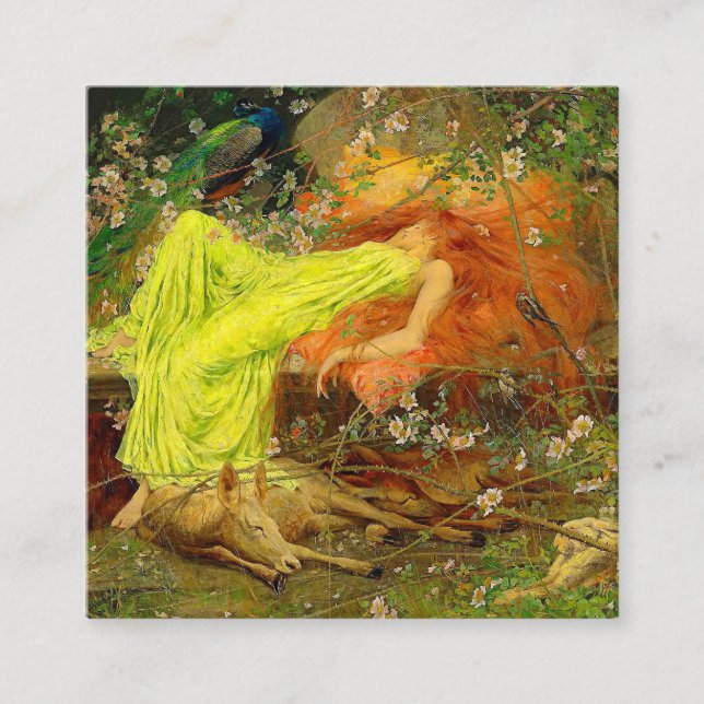 Carte D'accompagnement Fairy Tale Arthur Wardle (Devant)