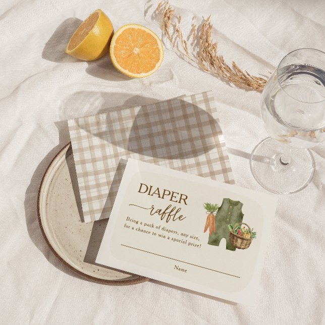 Carte D'accompagnement Farmer cultivé localement le raffle de la couche d (Créateur téléchargé)